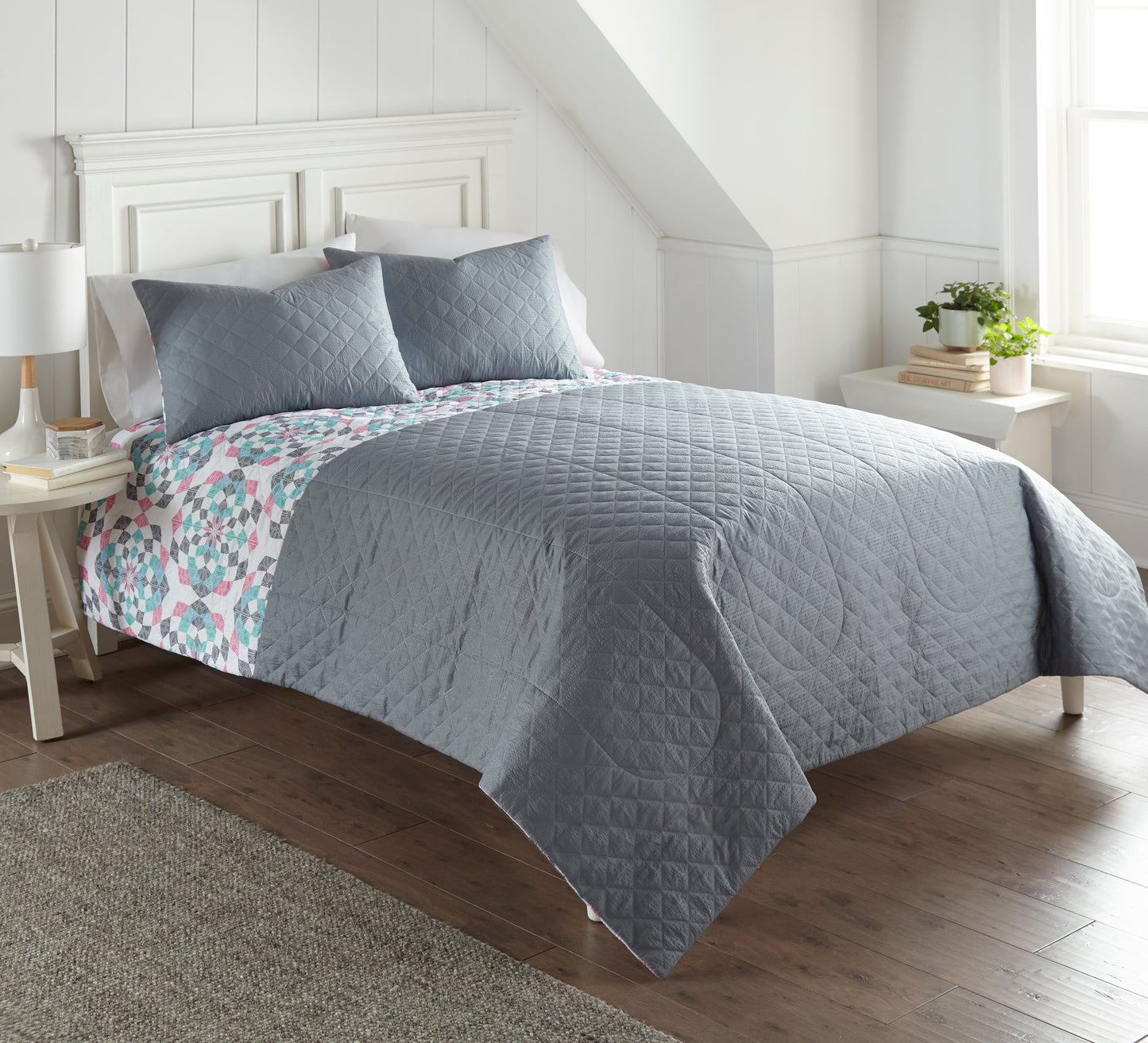 Clearance Seersucker 6-in-1 quilt sets
