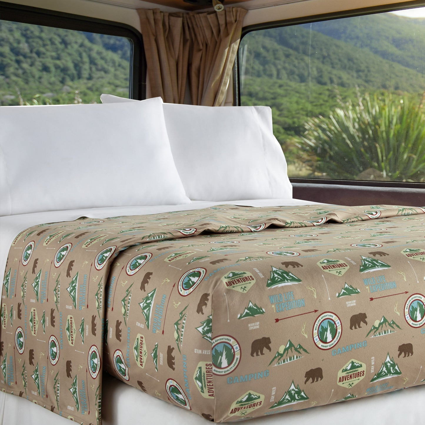 Micro Flannel® RV Fitted Blanket