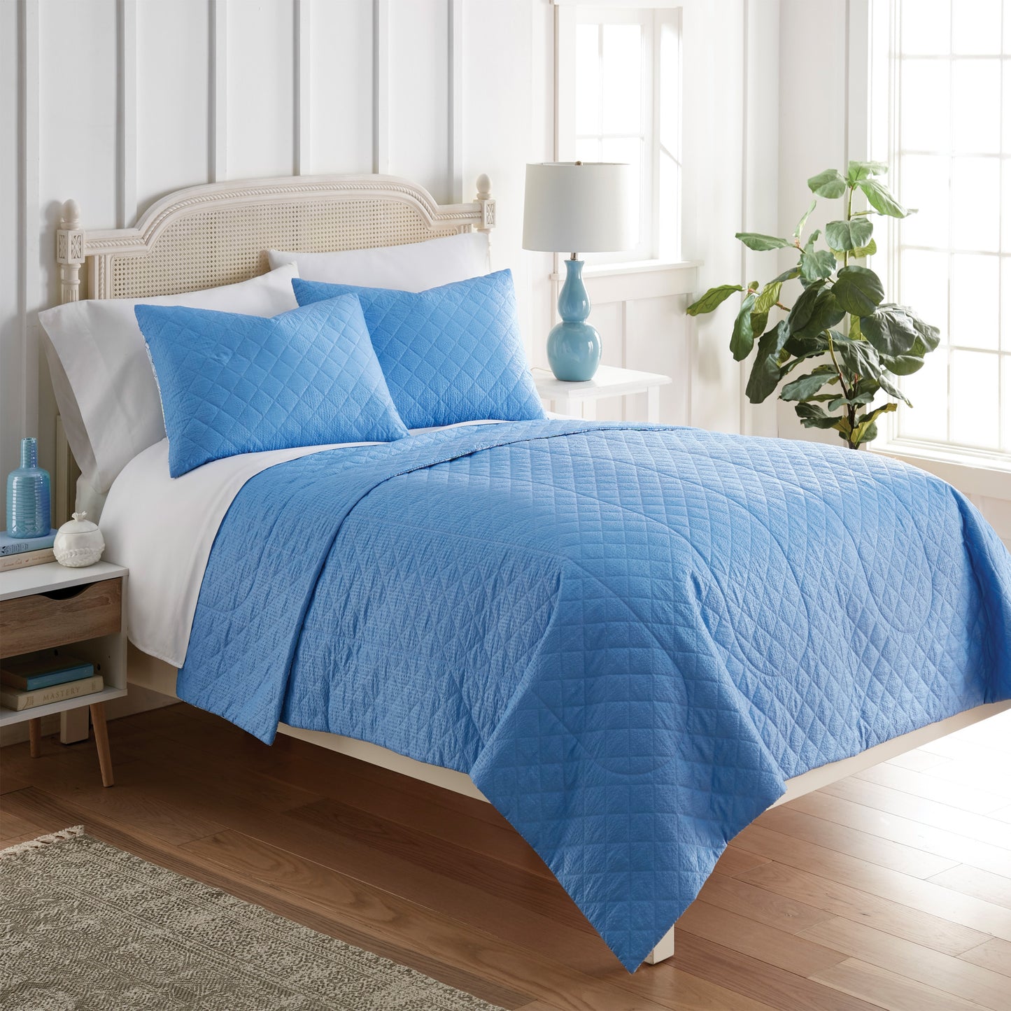 Clearance Seersucker 6-in-1 quilt sets