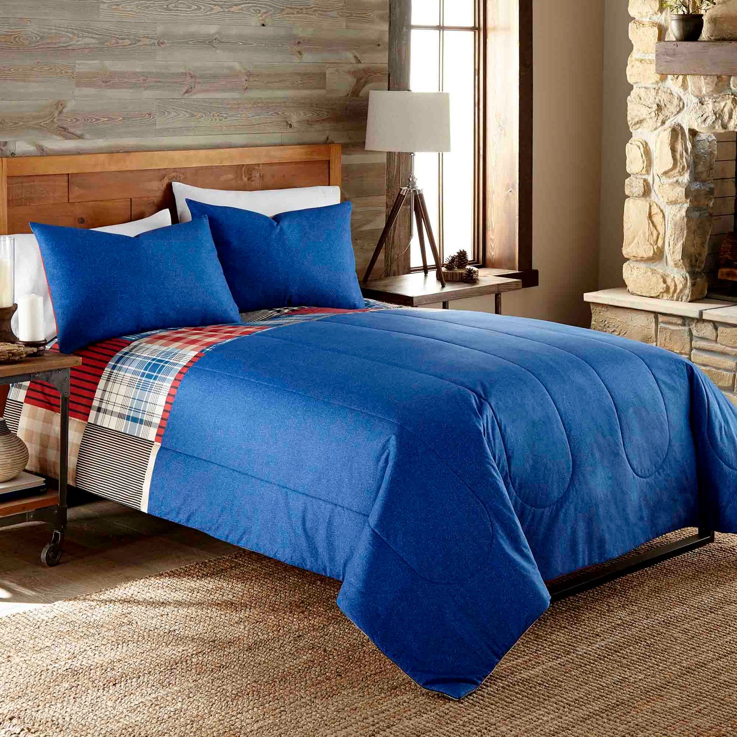 Clearance Micro Flannel® 6 in 1 Comforter Set