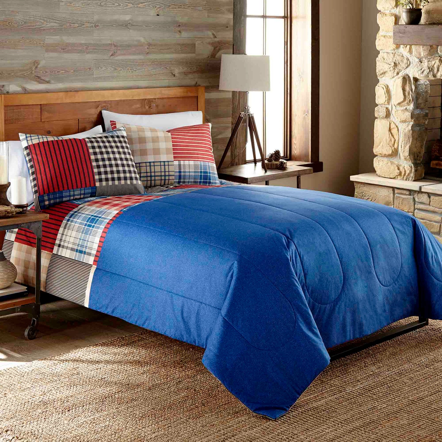 Clearance Micro Flannel® 6 in 1 Comforter Set