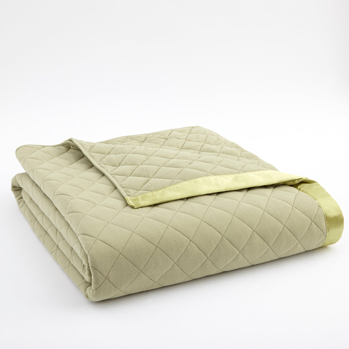 Clearance Micro Flannel® Quilted Blanket