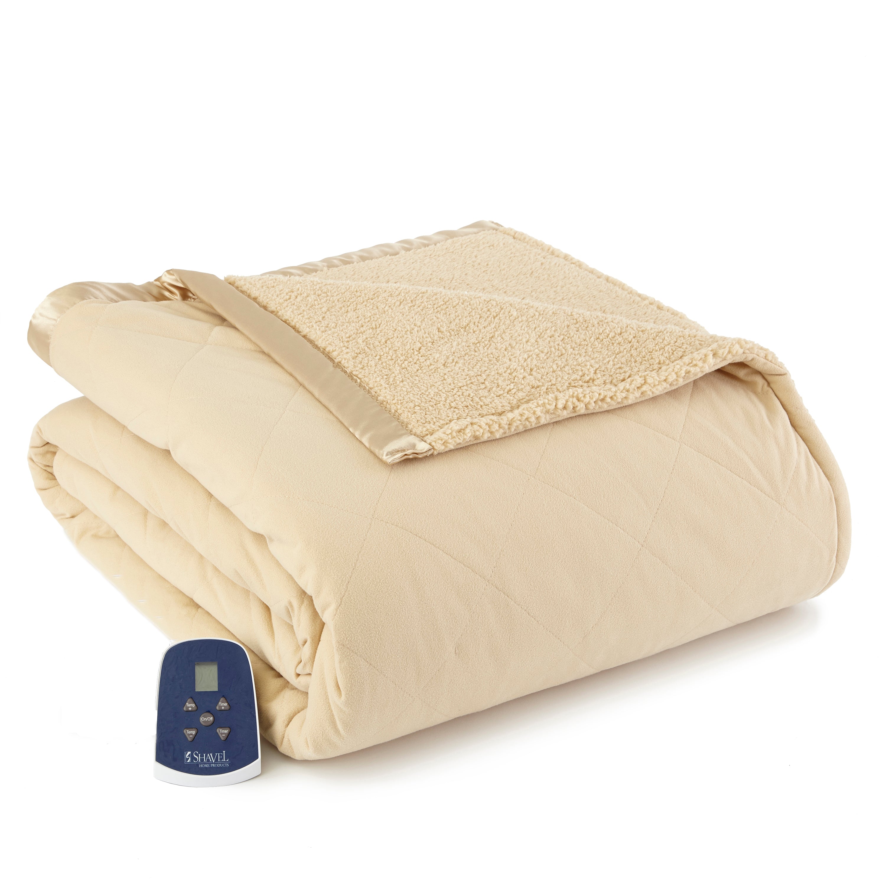 King size sherpa online electric blanket