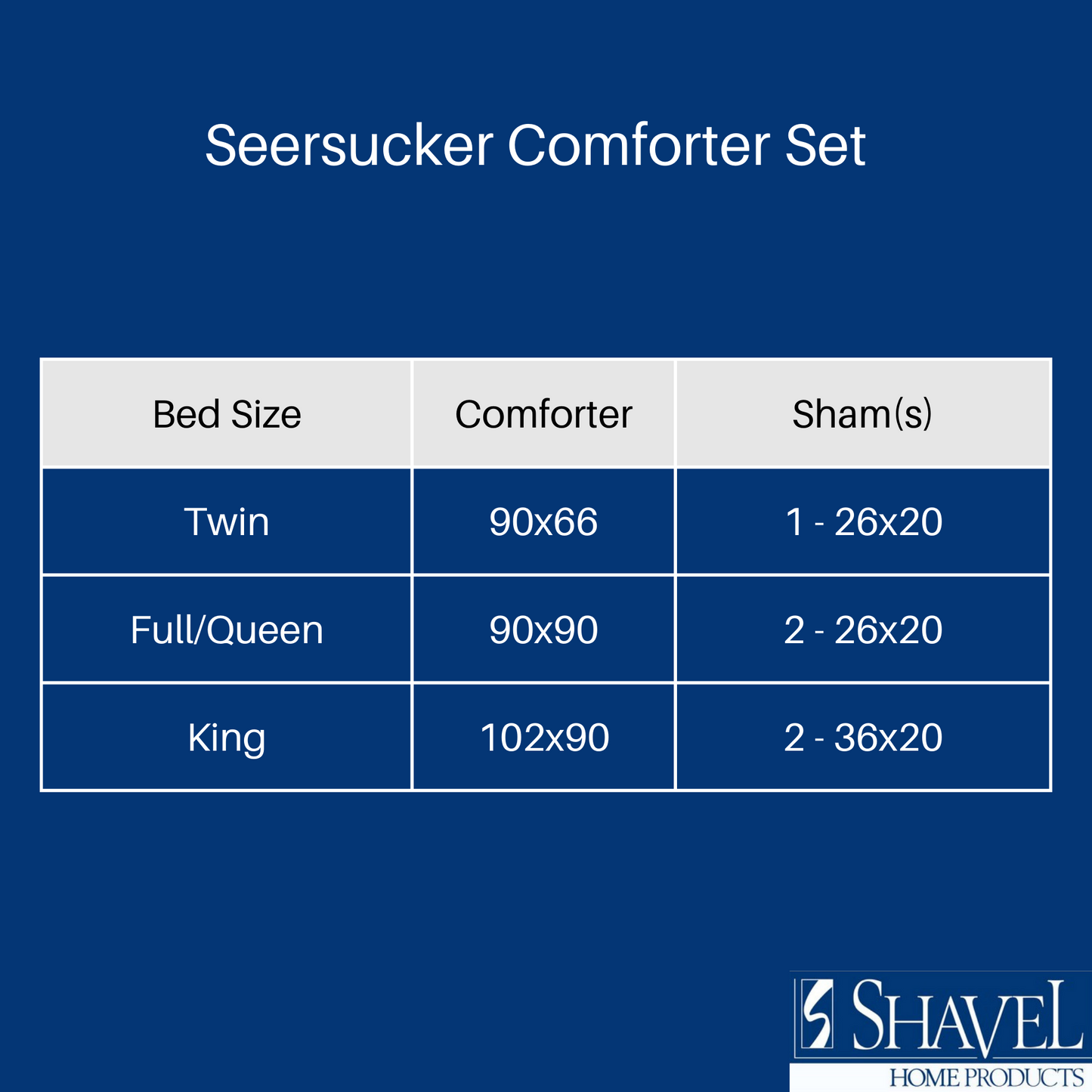 Seersucker Comforter