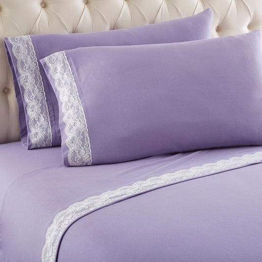 Micro Flannel® Lace Edge Sheet Sets