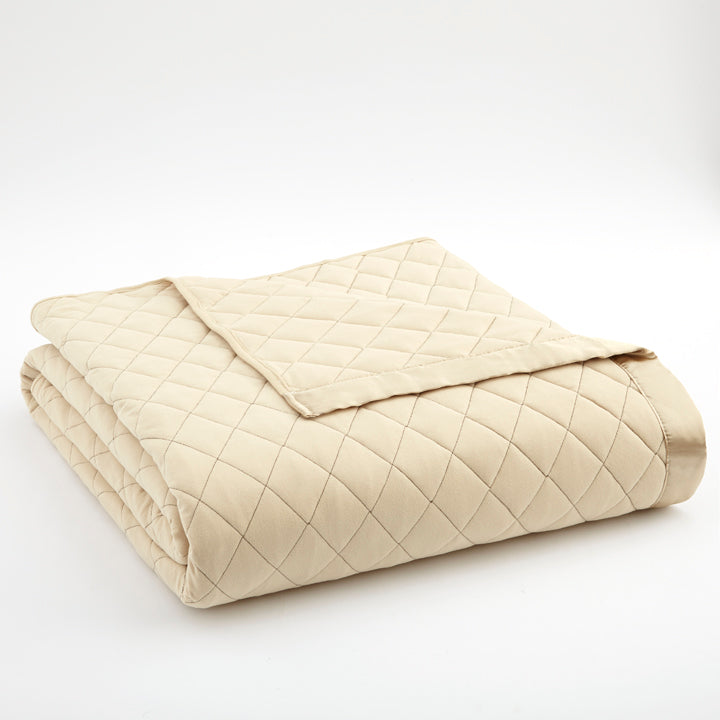 Clearance Micro Flannel® Quilted Blanket